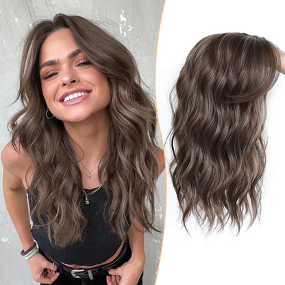 🔥Last Day Promotion🔥2026 New Lightweight & Breathable Wavy Hair Topper