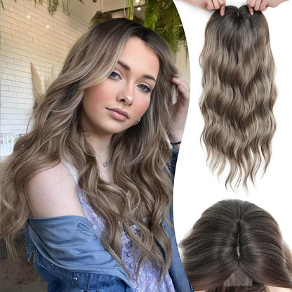 🔥Last Day Promotion🔥2026 New Lightweight & Breathable Wavy Hair Topper