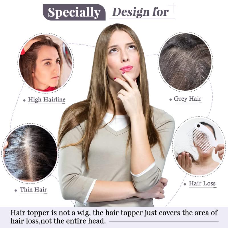🔥Last Day Promotion🔥2026 New Lightweight & Breathable Wavy Hair Topper