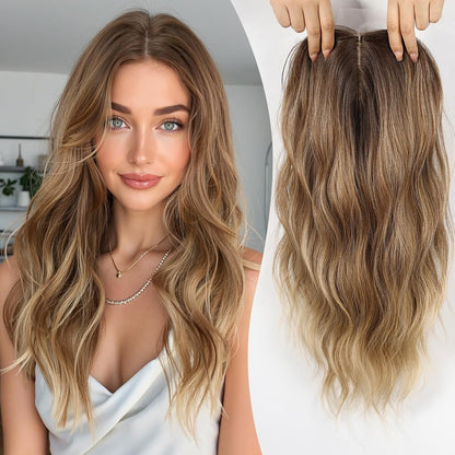 🔥Last Day Promotion🔥2026 New Lightweight & Breathable Wavy Hair Topper