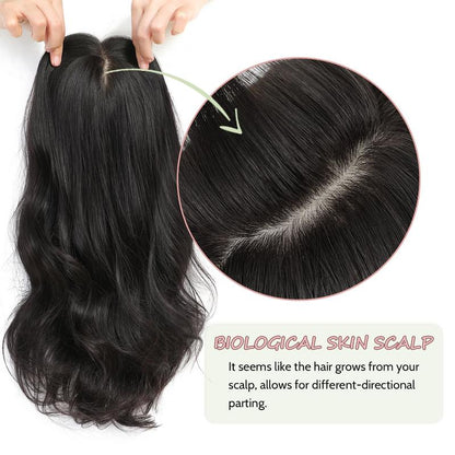 🔥Last Day Promotion🔥2026 New Lightweight & Breathable Wavy Hair Topper